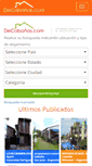 Mobile Screenshot of decabanias.com